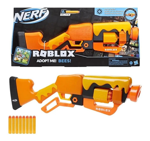 Brinquedo Lançador Nerf Roblox Adopt Me Bees Hasbro F2487htt