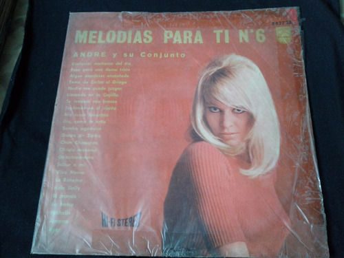 Lp Melodias Para Ti N° 6 Andre Y Su Conjunto (2)