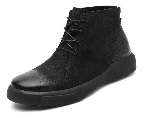 Zapatos De Cuero Para Hombre Botas De Senderismo Casuales De