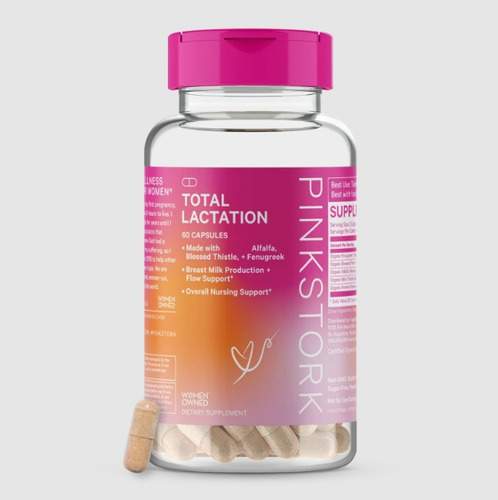 Pinkstork | Total Lactation | 60 Capsules