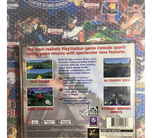 Formula 1 Championship Edition Ps1 Completo/ Original (Usado)
