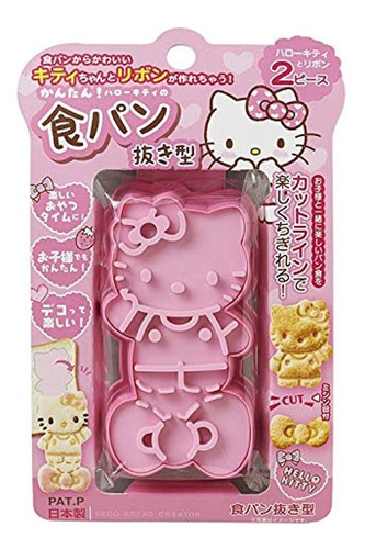 Cortador De Pan Hello Kitty Hecho En Japon