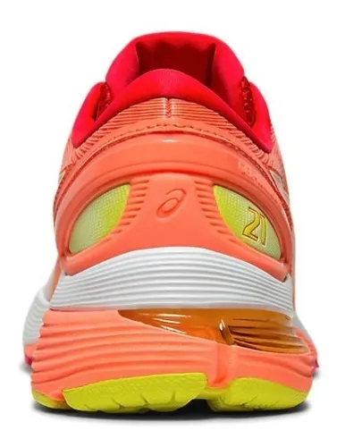 Asics gel nimbus top 21 black sun coral