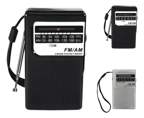 comprar Pequeno Avô Pai Idoso Rádio Portátil Pequeno Antigo A Pilha Amu002Ffm De Bolso Retrô Cor Preto 5v