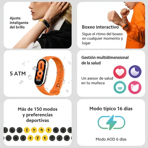 Pulsera de actividad xiaomi mi band 4 caracteristicas hotsell