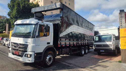 Mercedes Atego 2426 Modelo 2018 Com Carroceria Carvoeira