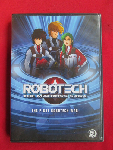 Robotech The Macross Saga Set De 5 Dvd Ingles  Español Audio