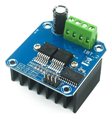 Módulo controlador de puente H 43a Bts7960 Ibt_2 Bts7960b - Arduino