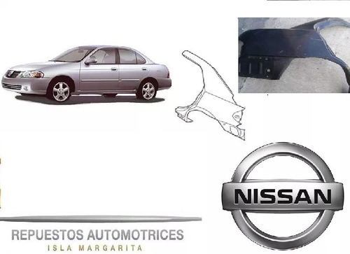 Guardafango Trasero Derecho Nissan B15 Original