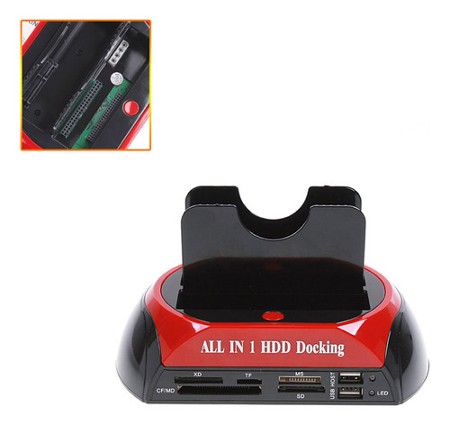 Estação De Ancoragem Hdd Dock Plug Us Ide/sata