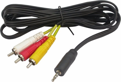 Cabo P2 P3 Rca Para Raspberry Pi 3 Pi3 - 2 Metros