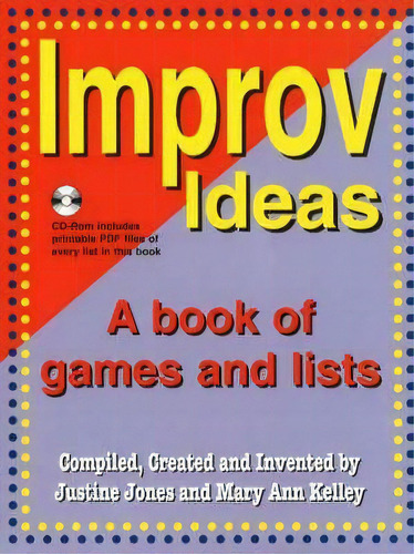 Improv Ideas : A Book Of Games And Lists, De Justine Jones. Editorial Christian Publishers Llc, Tapa Blanda En Inglés