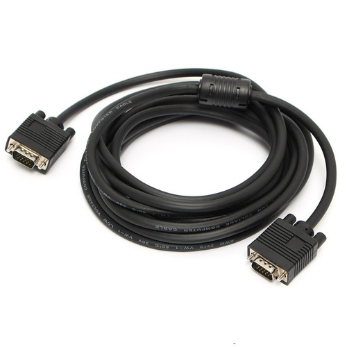 Cable Video Vga 15 Pin Macho 2 M Filtro