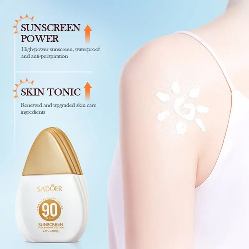 Protector Solar Blanqueador Sadoer Uva/uvb Spf90 Pa+++