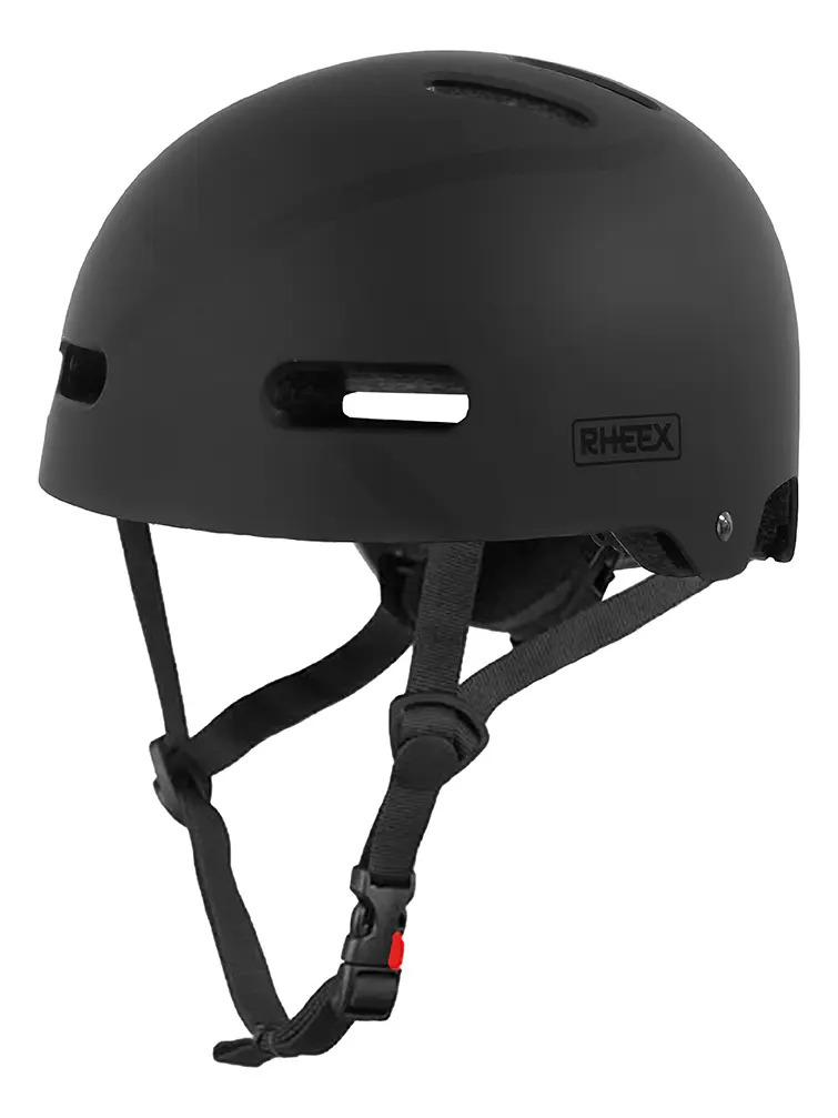 Casco Ux100 Ventilacion Estandar Para Bici Skate Rollers Negro M