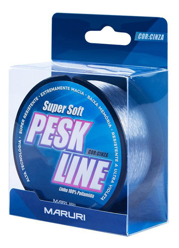 Linha Mono Pesk Line 0,37mm 300mts 20lbs Maruri
