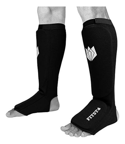 Fitst4 Kickboxing Mma Muay Thai Instep Padded Elastic