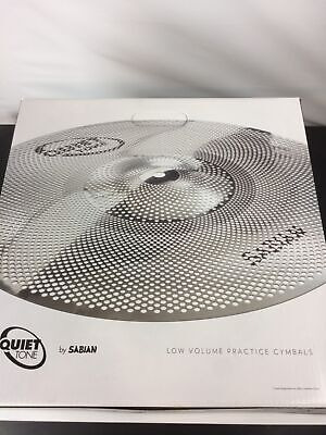 Sabian Qtpc501 Quiet Tone Cymbal Pack With 13  Hi Hats,  Eea