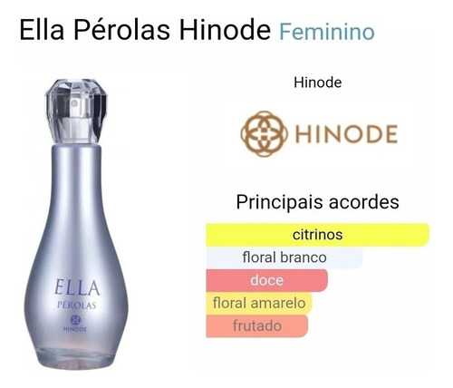 Deo Colonia Ella Pèrolas Hnd Perfume Femenino 100 Ml