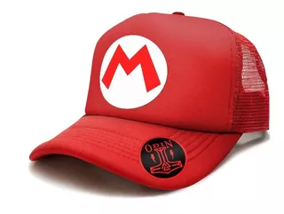 Gorra Personalizada Motivo Mario Bros Luigi