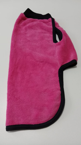 Ropa De Invierno Para Mascotas. Peluche Fucsia