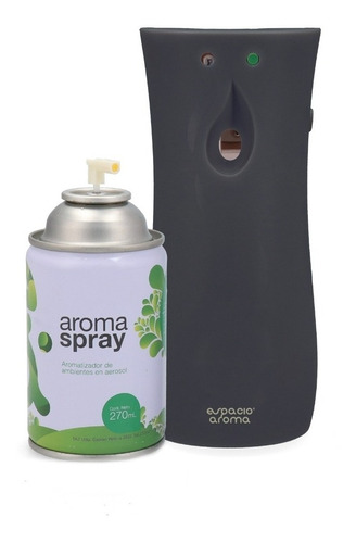 Aromatizador Automático Negro Con Fragancia Y Pilas