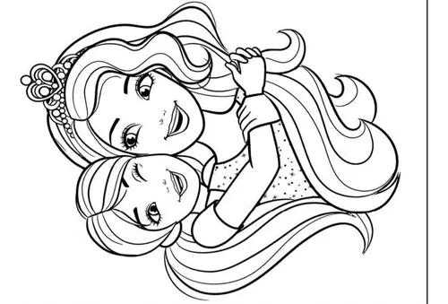 Desenhos do Barbie para colorir