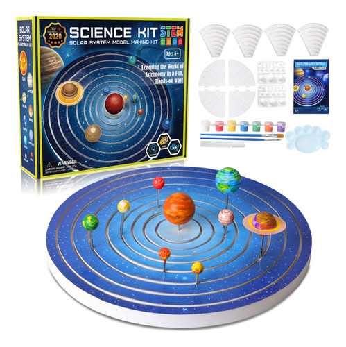 Kits De Ciencia Sistema Solar Para Construir Y Pintar