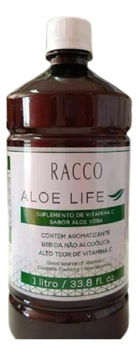 Suco Aloe Vera Gel Racco 1 litro