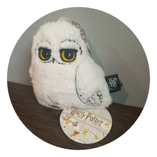 Llavero De Peluche - Hedwig - Harry Potter