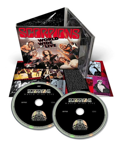 50 aniversario de Scorpions - World Wide Live [cd+dvd] Deluxe