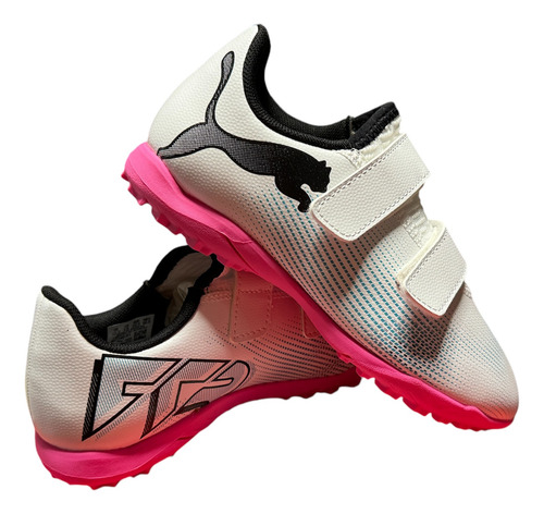 Tenis Puma Originales Future 7 Play V Turf De Niño C/ Caja