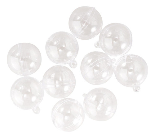 Jjzs Bolas De Plástico Transparente 6 Piezas