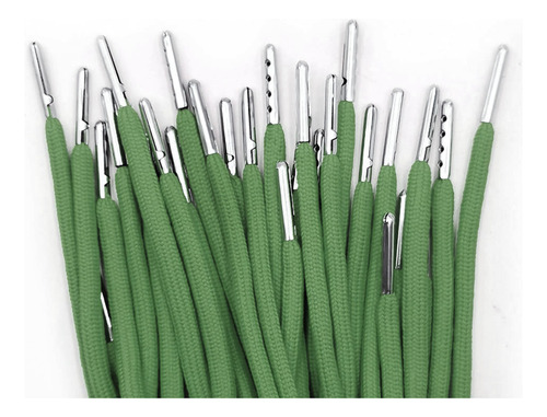 Cadarco Roma 1.5m 100 Un Ponteira Metal Lisa Pink Fluor Cor Verde-musgo