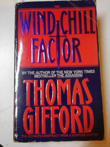 * The Wind Chill Factor - Thomas Gifford - Ingles - L172 