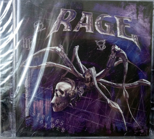 Rage - Strings To A Web - Cd Nuevo