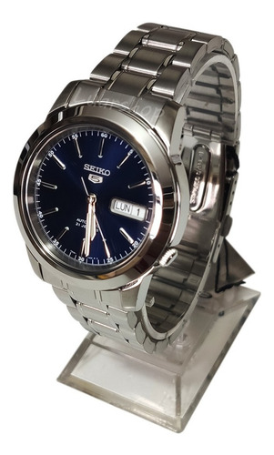 Relogio Seiko 5 Automatico Masculino Original Azul Caixa Nf