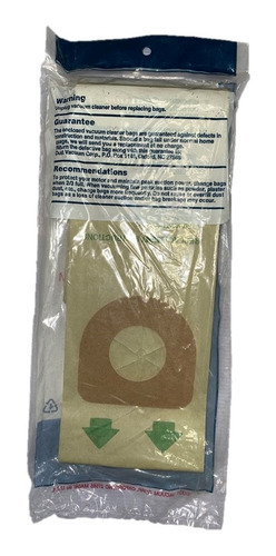 Filtro Papel Hoover Mod Cassette Quik-broom 3pza Type E