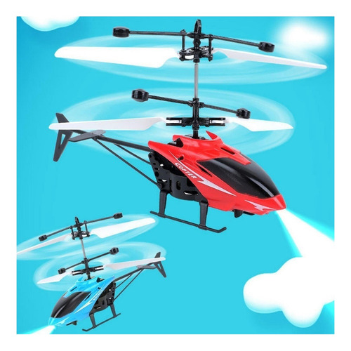 * Helicóptero Teledirigido De Radio De 2 Canales De Regalo