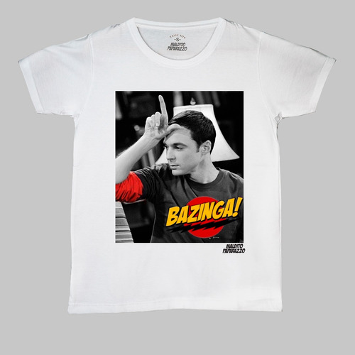 Sheldon Cooper Bazinga- The Big Bang Theory- Remera