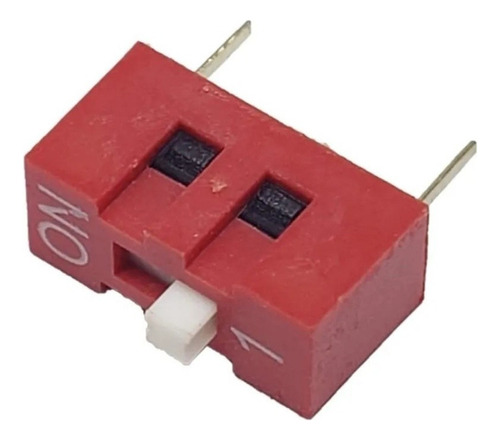 Pack X 5 Interruptor Mini Dip Switch 1p Dip 2.54mm