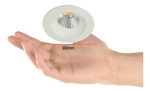 Imagen 5 de 7 de Bala Led Blanco, 6,5w, Luz Cálida, Interior Tecnolite
