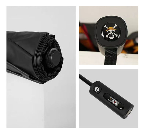 Para Luffy Fully Automatic Umbrella Uv