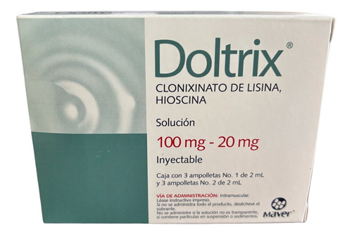 Doltrix Solución Inyectable 100mg/20mg 3 Ampolletas
