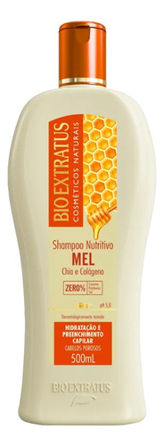 Shampoo Mel Nutritivo 500 Ml Bio Extratus