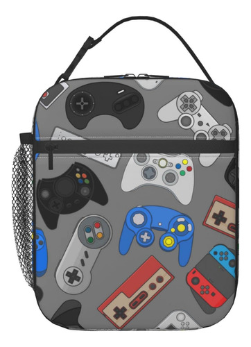 Lonchera Con Control De Videojuegos, Bolsa De Almuerzo Portt