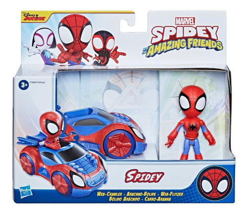 Figura Spidey And Friends - Autoaraña Spidey / Diverti