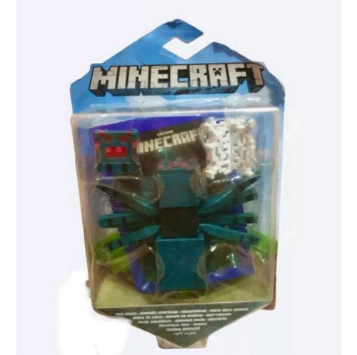 Figura Minecraft Araña De Cueva Mojang 7cm 647k