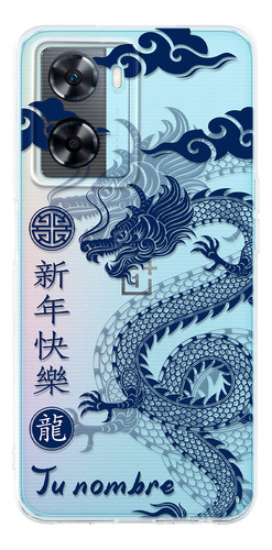 Funda Para Oneplus Dragón Horóscopo Chino Con Tu Nombre