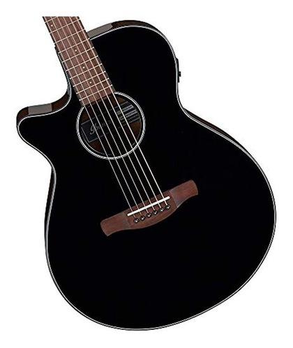 Guitarra Eléctrica Acústica Para Zurdos Ibanez Aeg50l